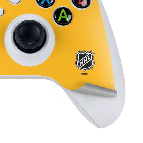 NHL Boston Bruins Solid Background Xbox Series S Controller Skin